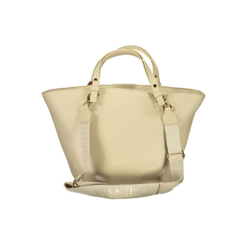Beige Polyurethane Women's Bag - 2