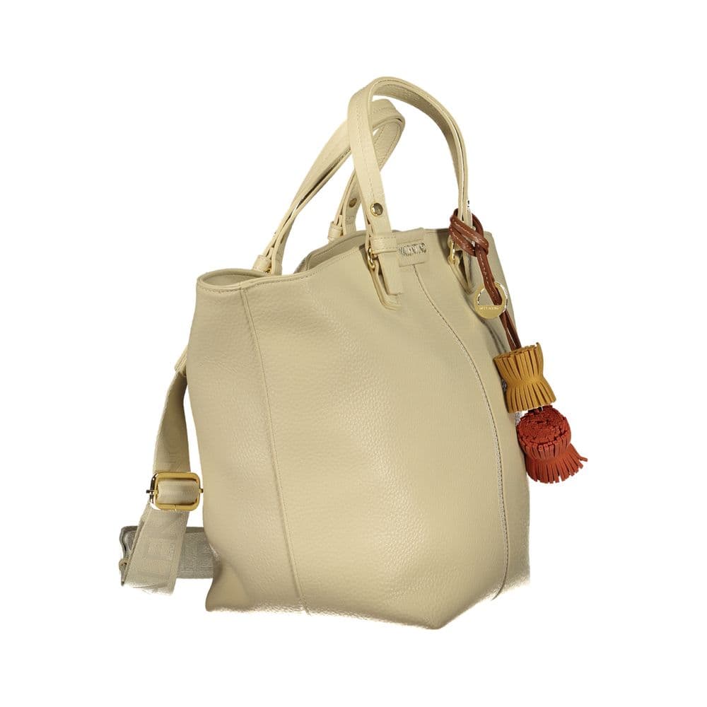 Beige Polyurethane Women's Bag - 3