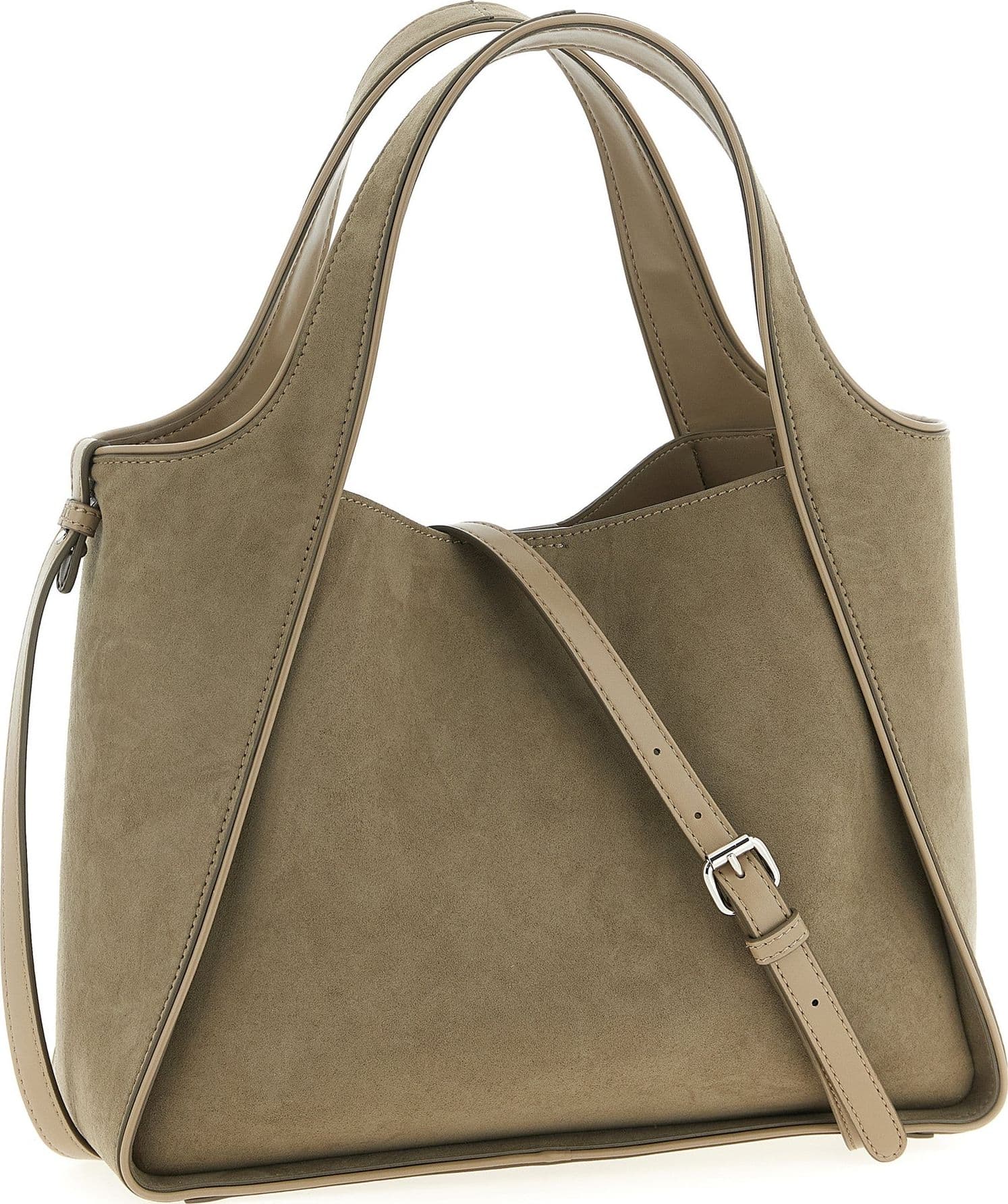 Bicolor Polyamide Crossbody Bag - 2