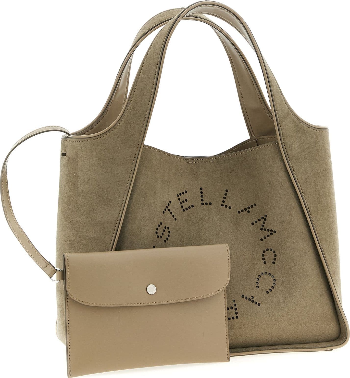 Bicolor Polyamide Crossbody Bag - 3