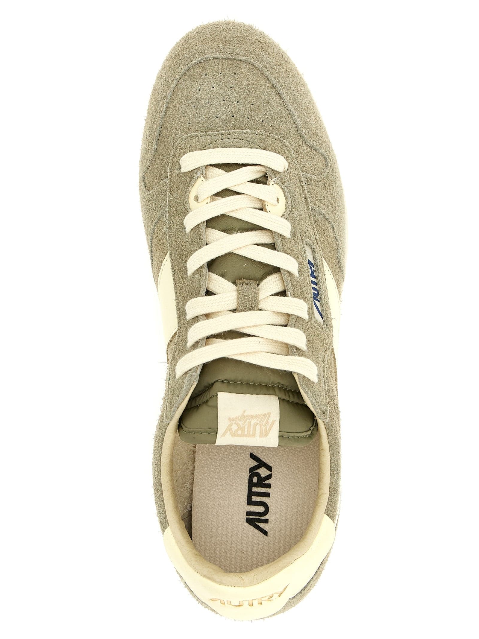 Gray Cowhide Athletic Sneakers - 4