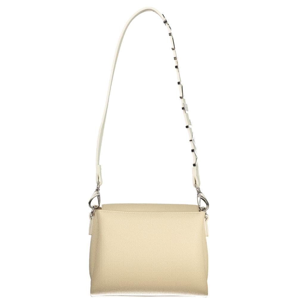 Beige Polyurethane Women Bag - 2