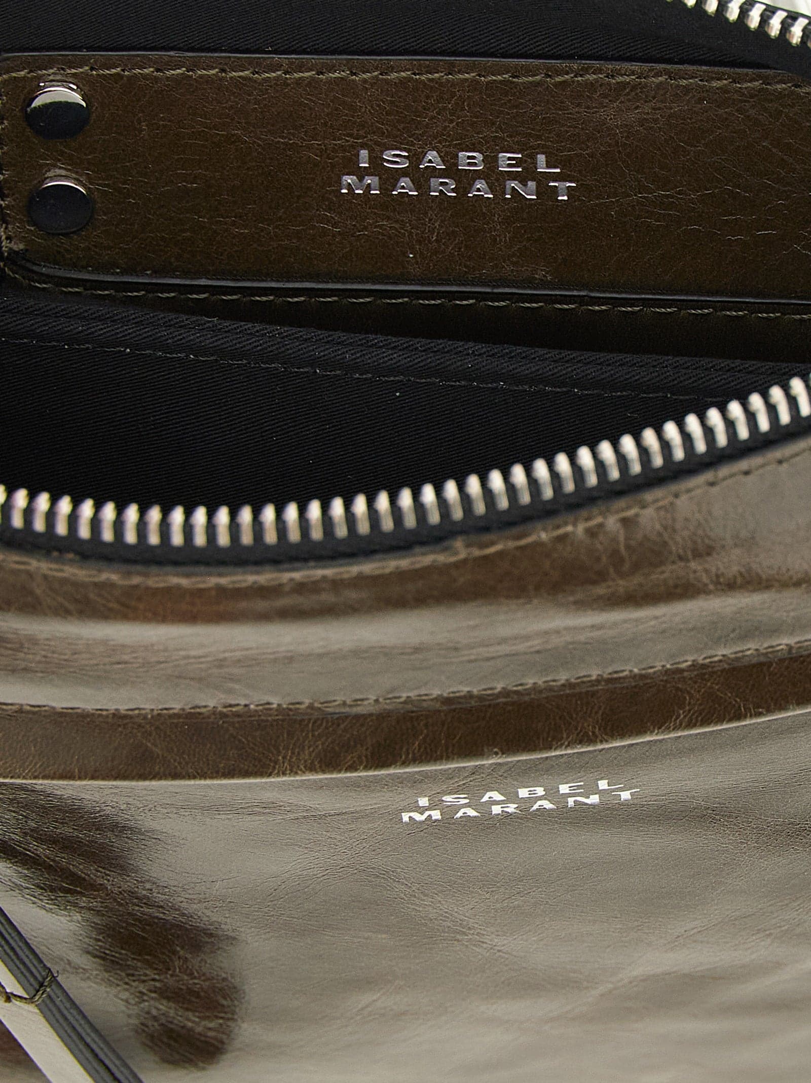 Bicolor Calfskin Crossbody Bag - 4