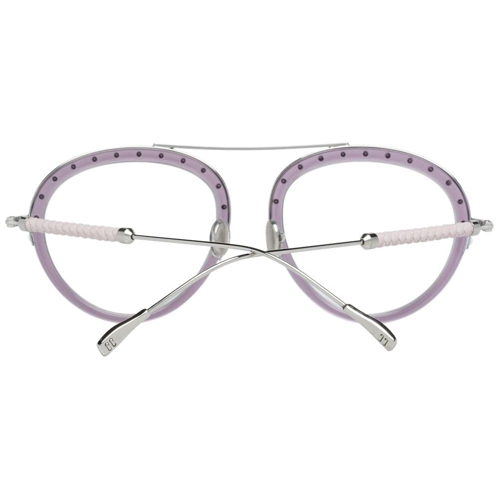 Purple Metal & Leather Glasses (Frames) - 3