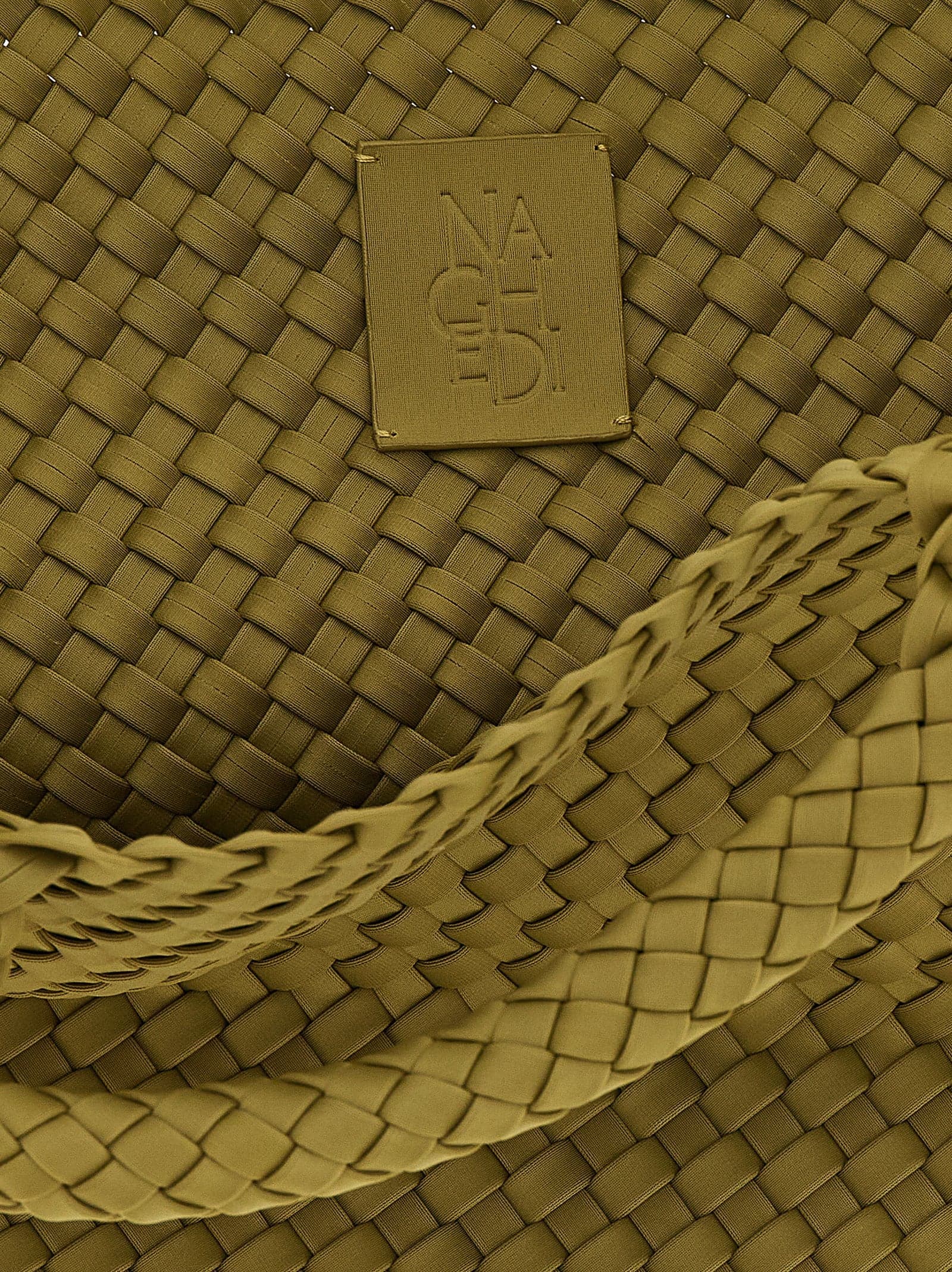 Bicolor Nylon Handbag - 4