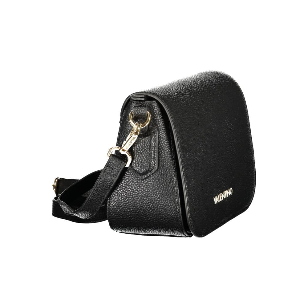 Black Polyurethane Women's Bag - 3