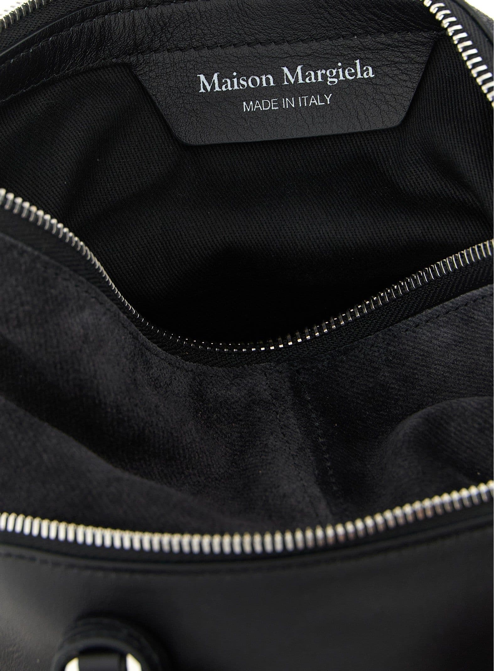 Black Calfskin Shoulder Bag - 4
