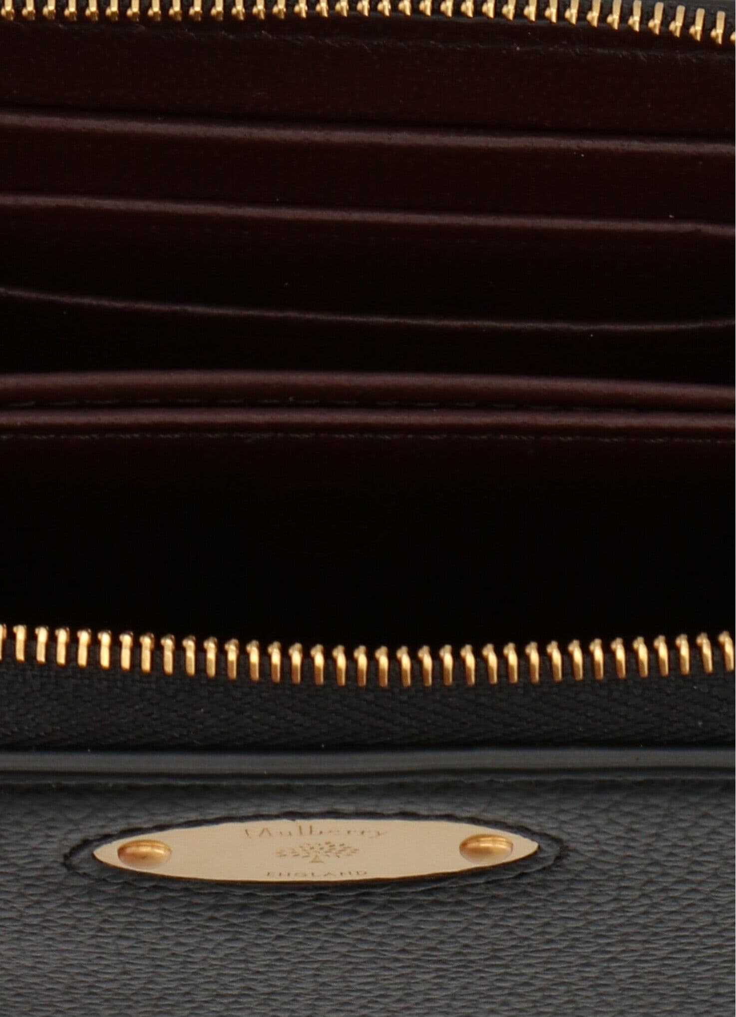 Black Bovine Leather Cardholder - 3