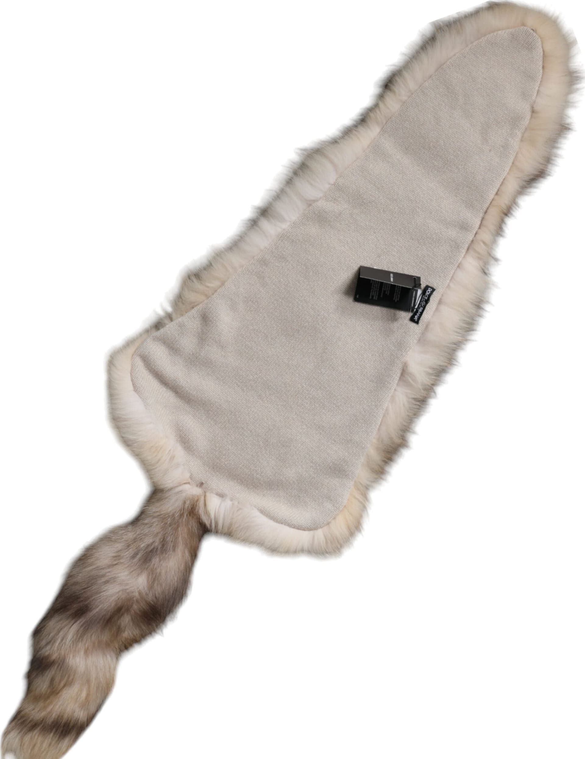 Brown Frost Fox Fur Neck Warmer Winter Scarf - 2