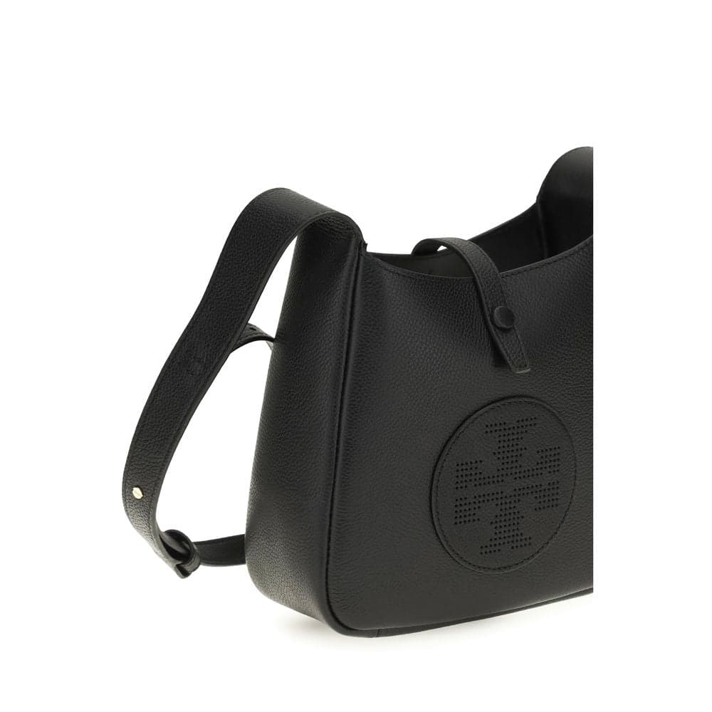 Black Calf Leather Bos Taurus Shoulder Bag - 3