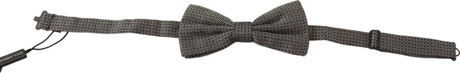 Multicolor Patterned Adjustable Neck Papillon Bow Tie - 2