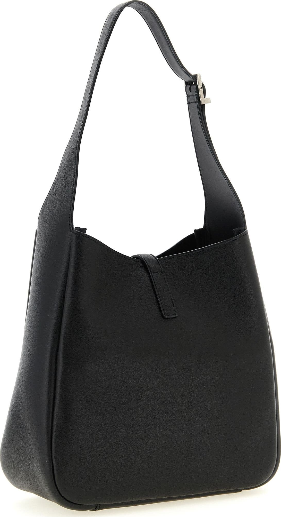 Black Calfskin Shoulder Bag - 2