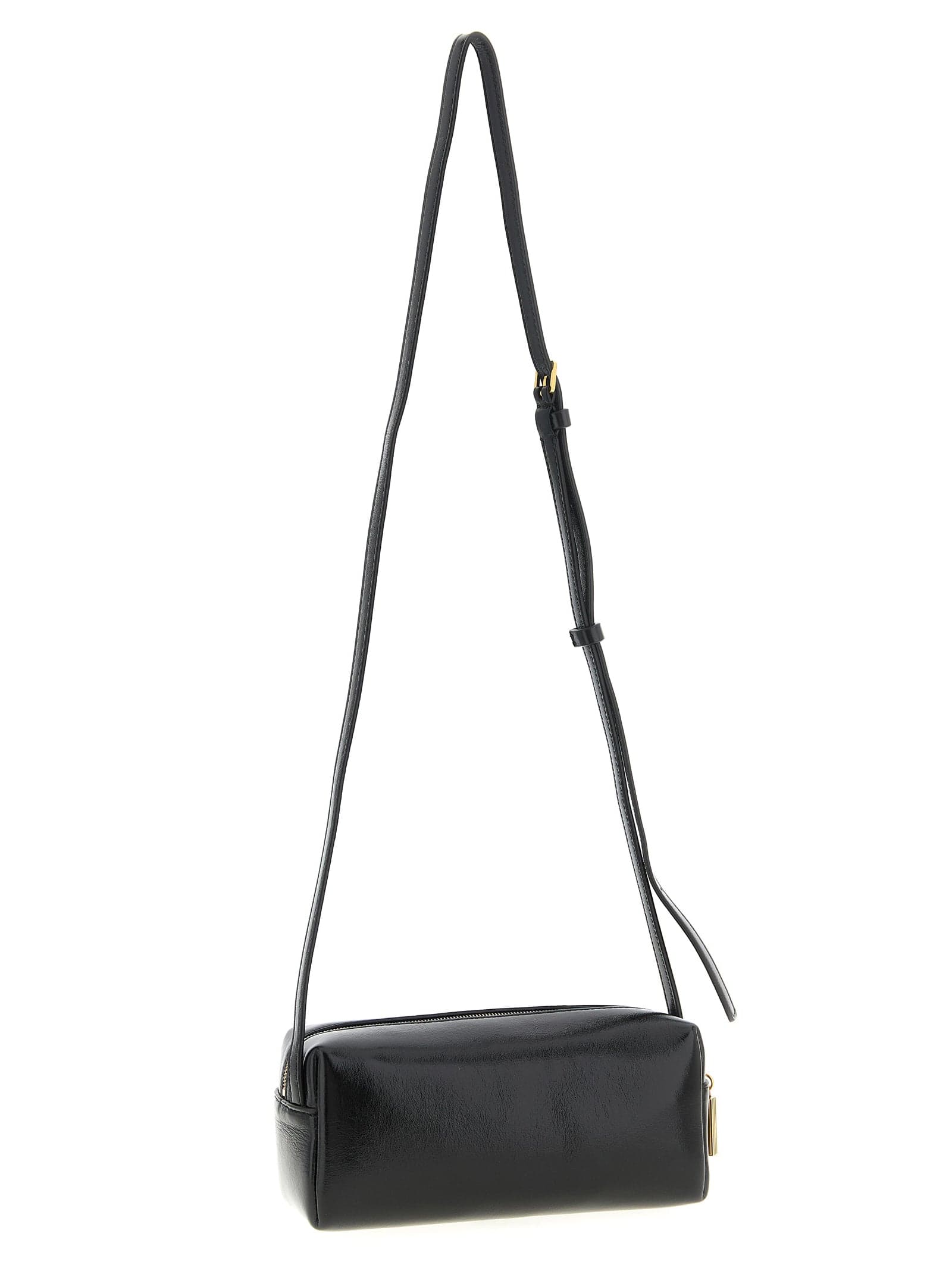 Black Calfskin Crossbody Bag - 2