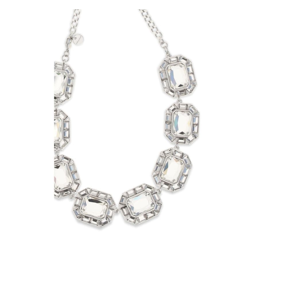 Silver Brass Necklace - 3