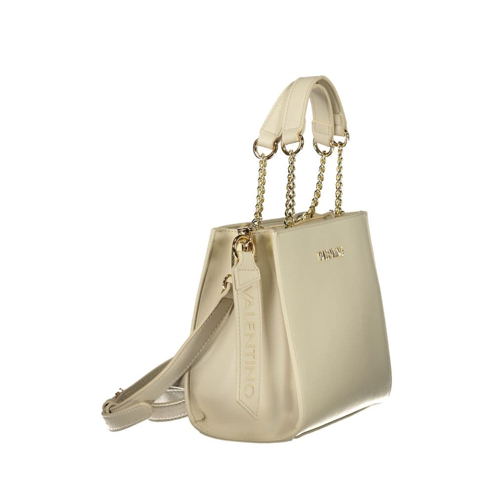 Beige Polyurethane Women's Bag - 3