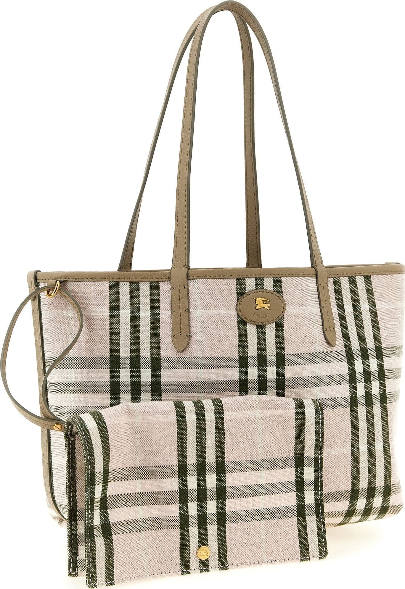 Beige Calfskin Tote Bag - 3