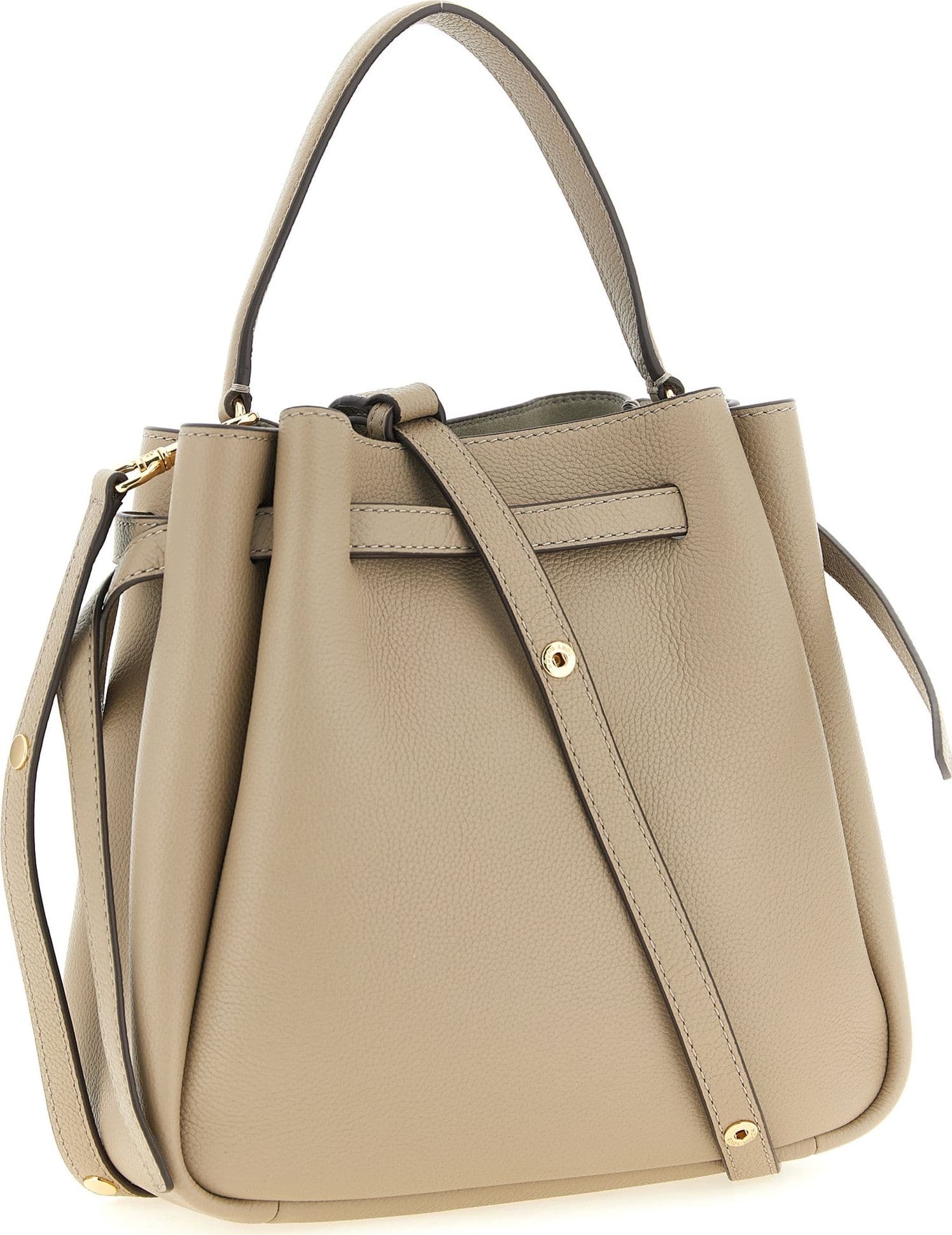 Beige Cowhide Handbag - 2
