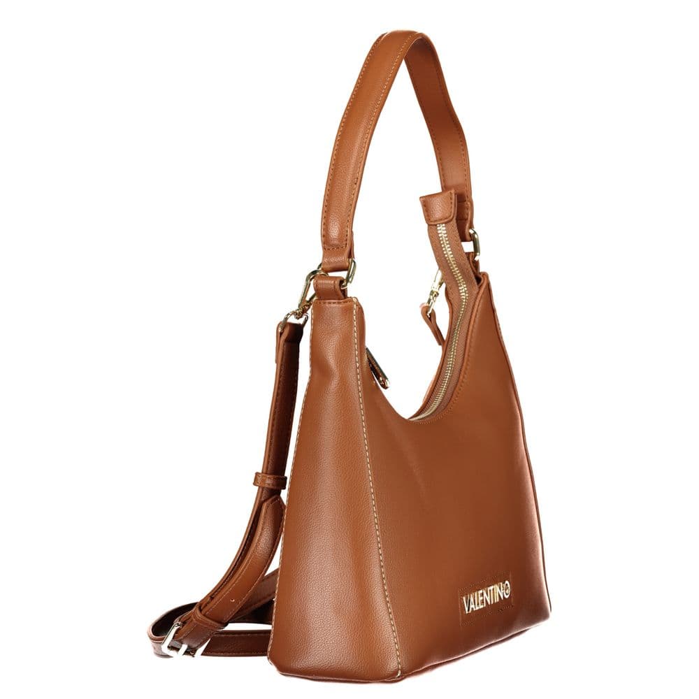 Brown Polyurethane Women's Bag - 3