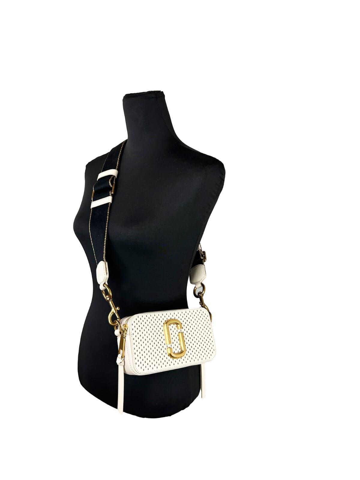 Marc Jacobs The Snapshot Perforated Crossbody Bag - 4