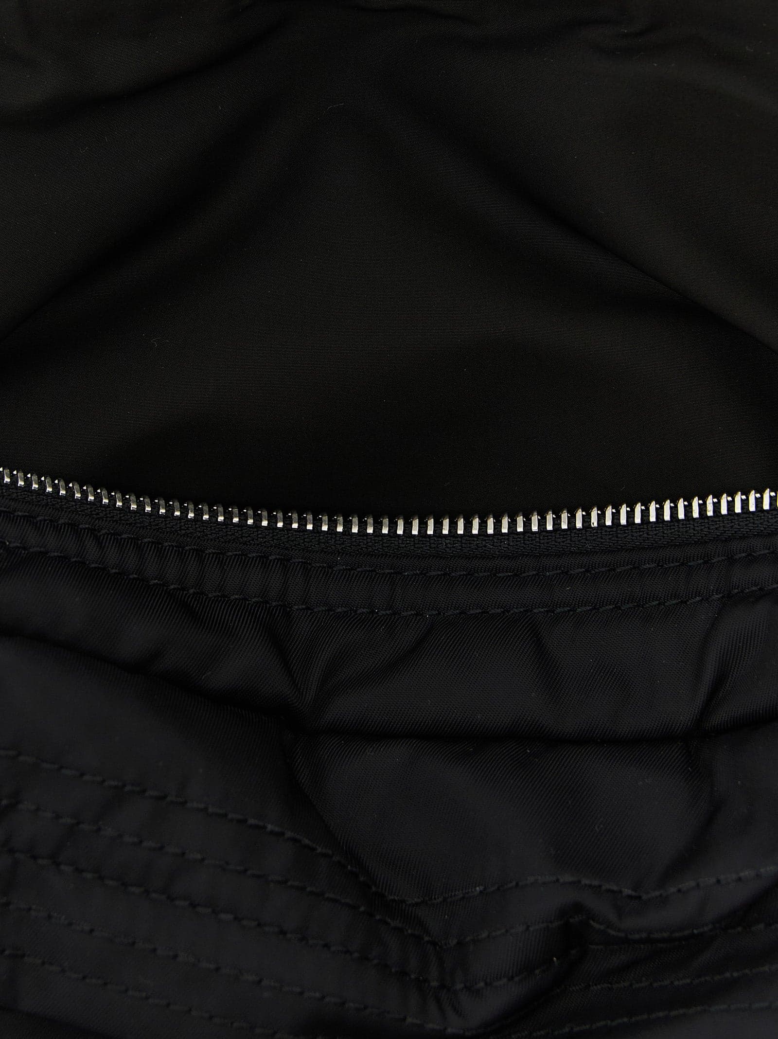 Black Polyamide Crossbody Bag - 4
