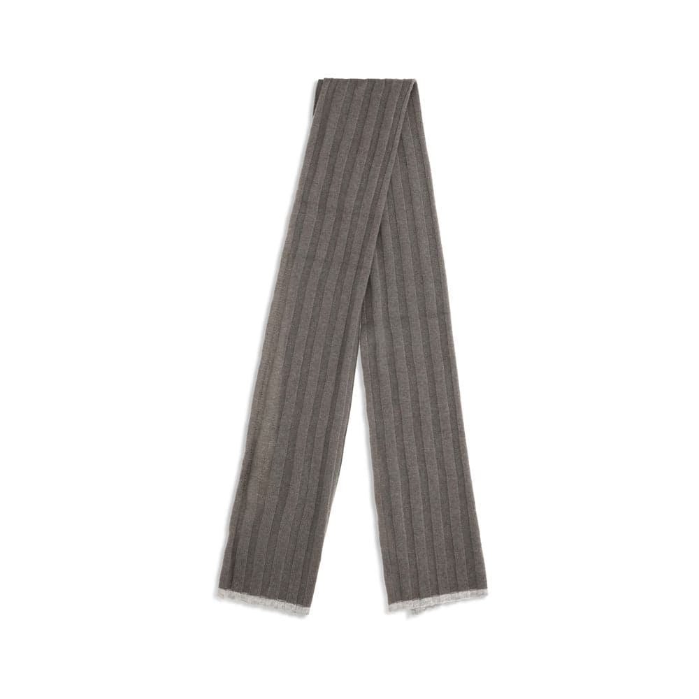 Brown Cashmere Scarf - 2