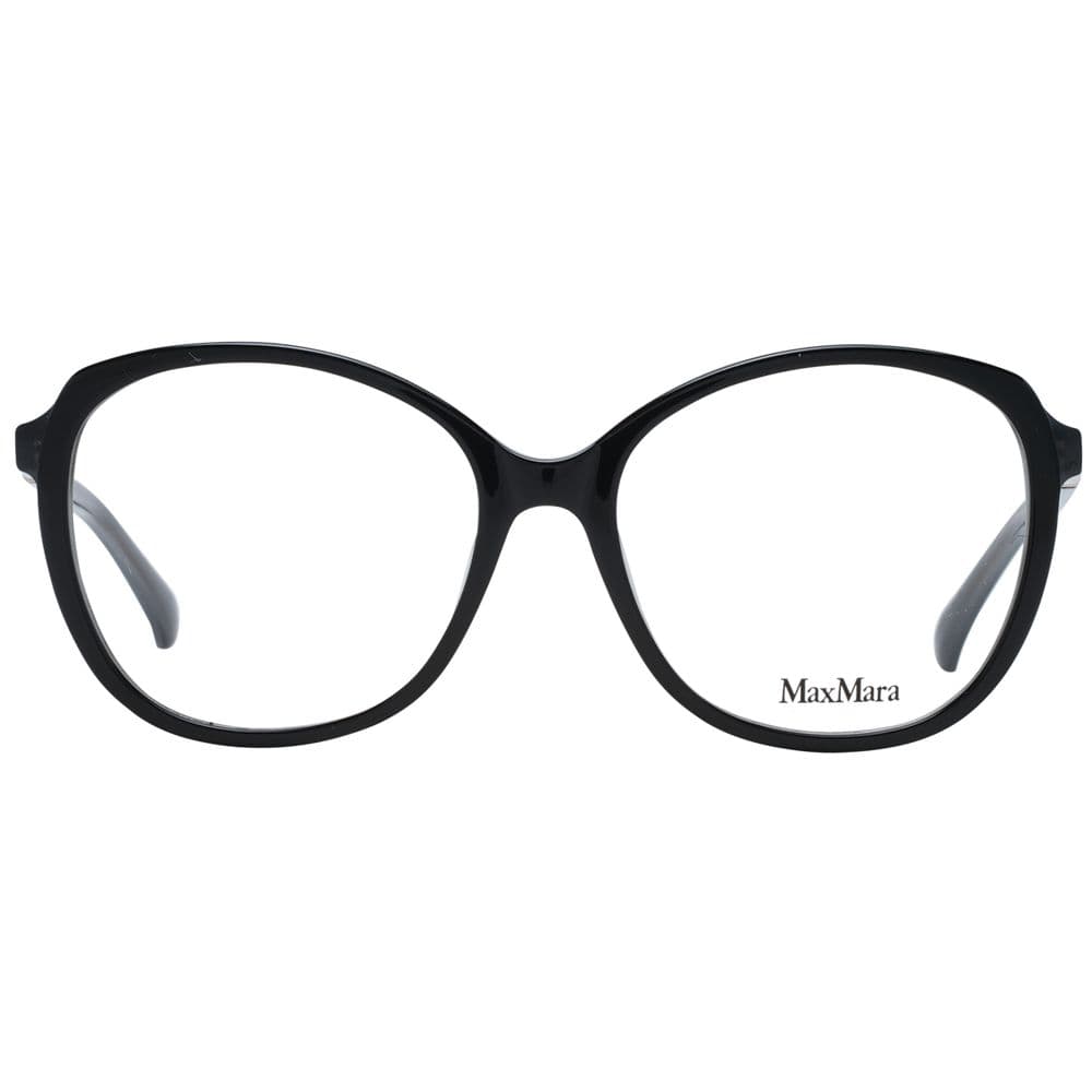Black Plastic Glasses (Frames) - 2