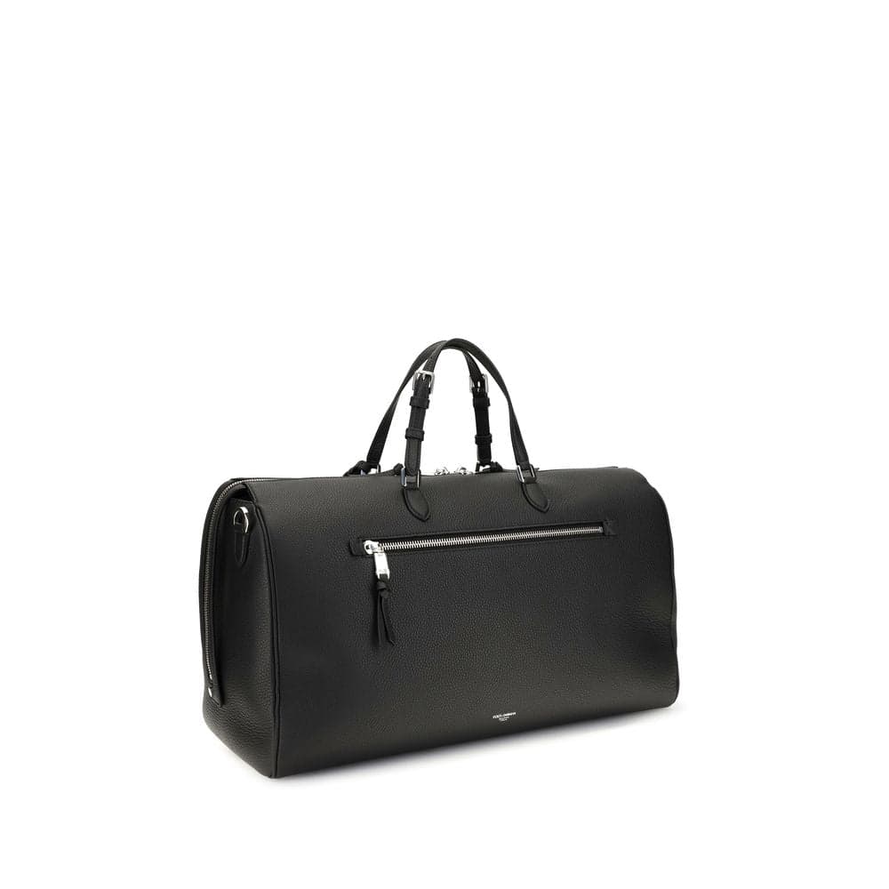 Black Calf Leather Bos Taurus Luggage And Travel - 3