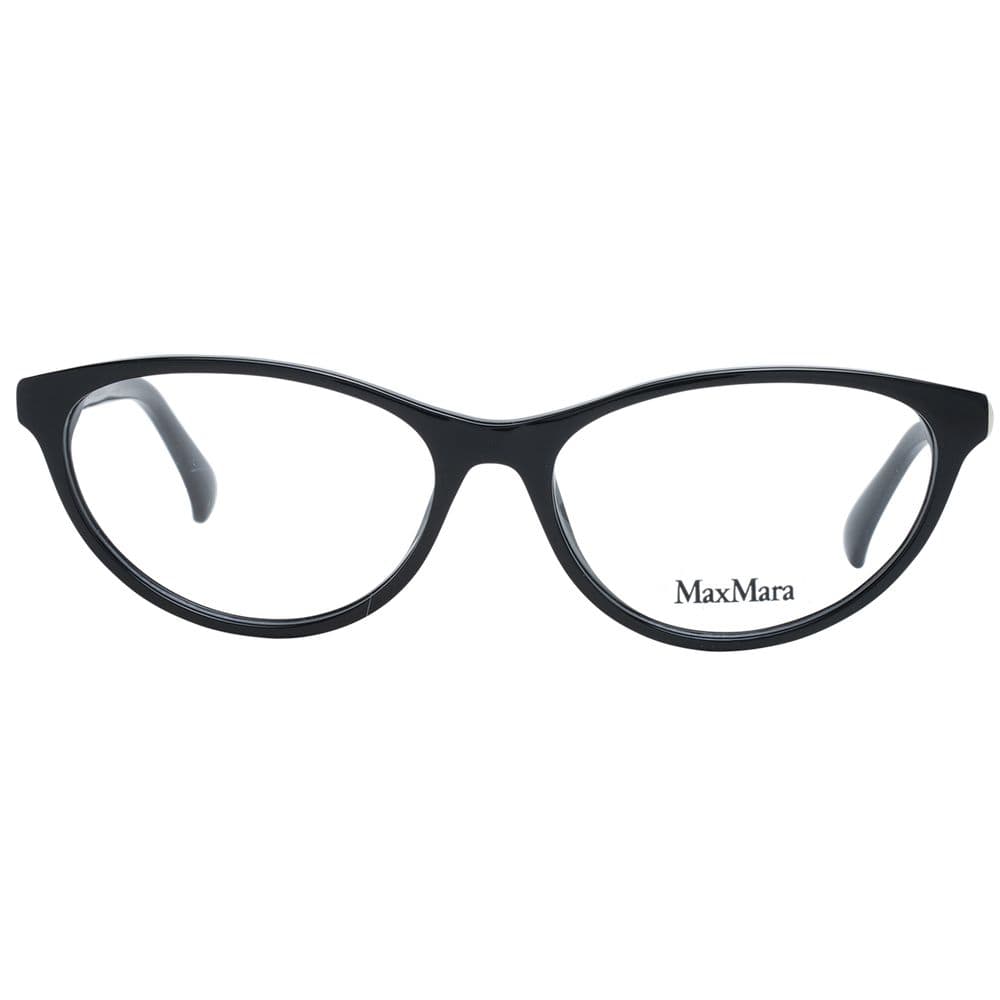 Black Plastic Glasses (Frames) - 2