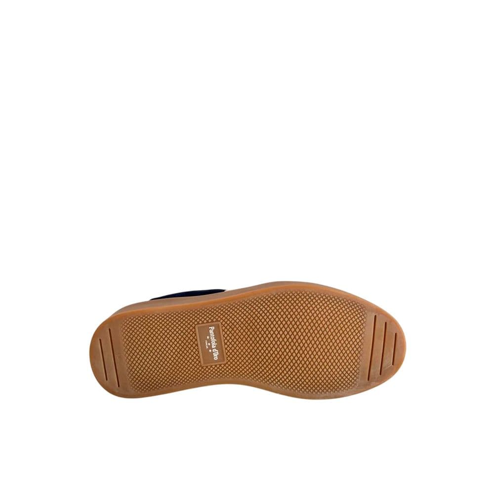 Blue Suede Men Sneakers - 5