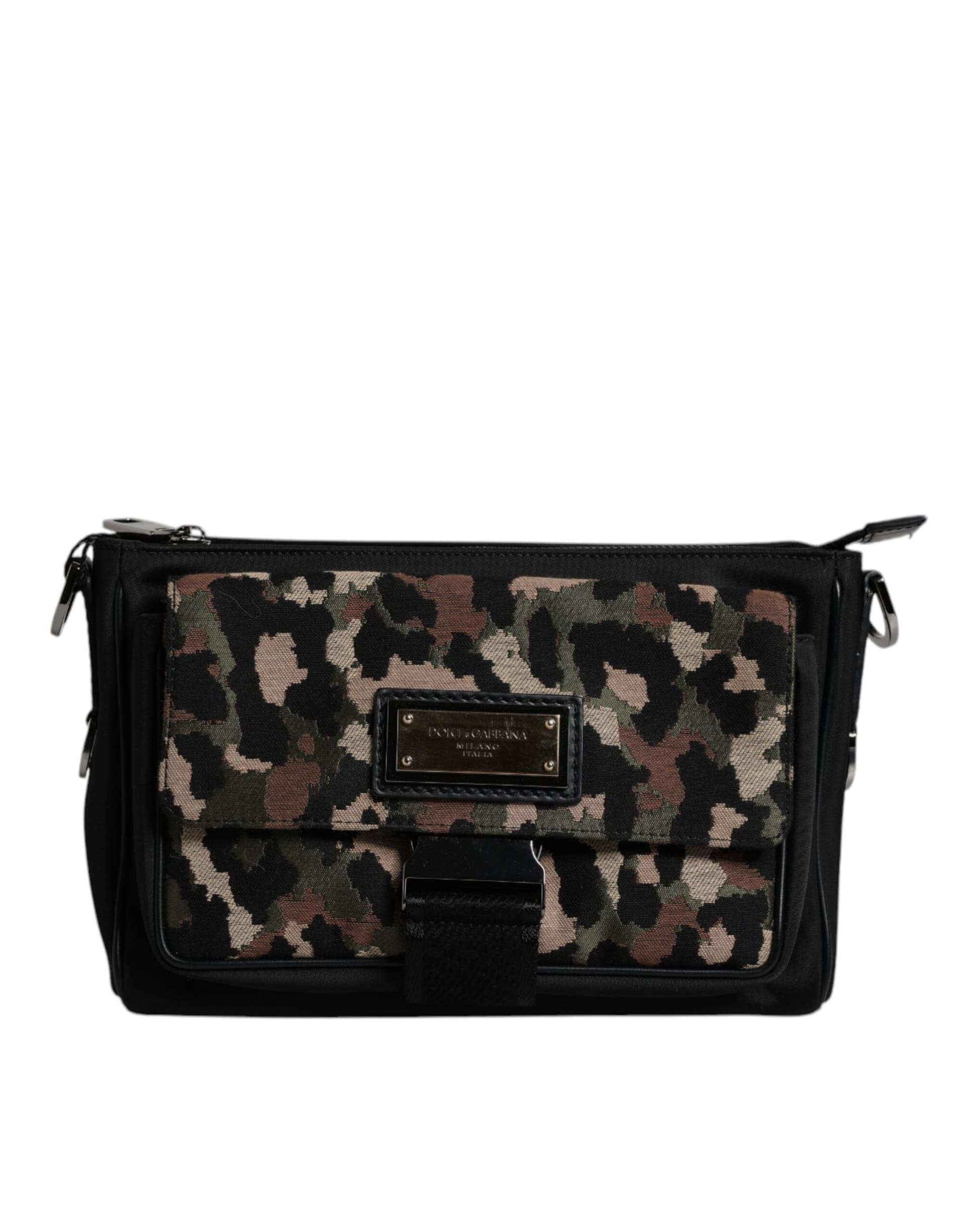 Multicolor Leopard Jacquard Crossbody Bag - 2