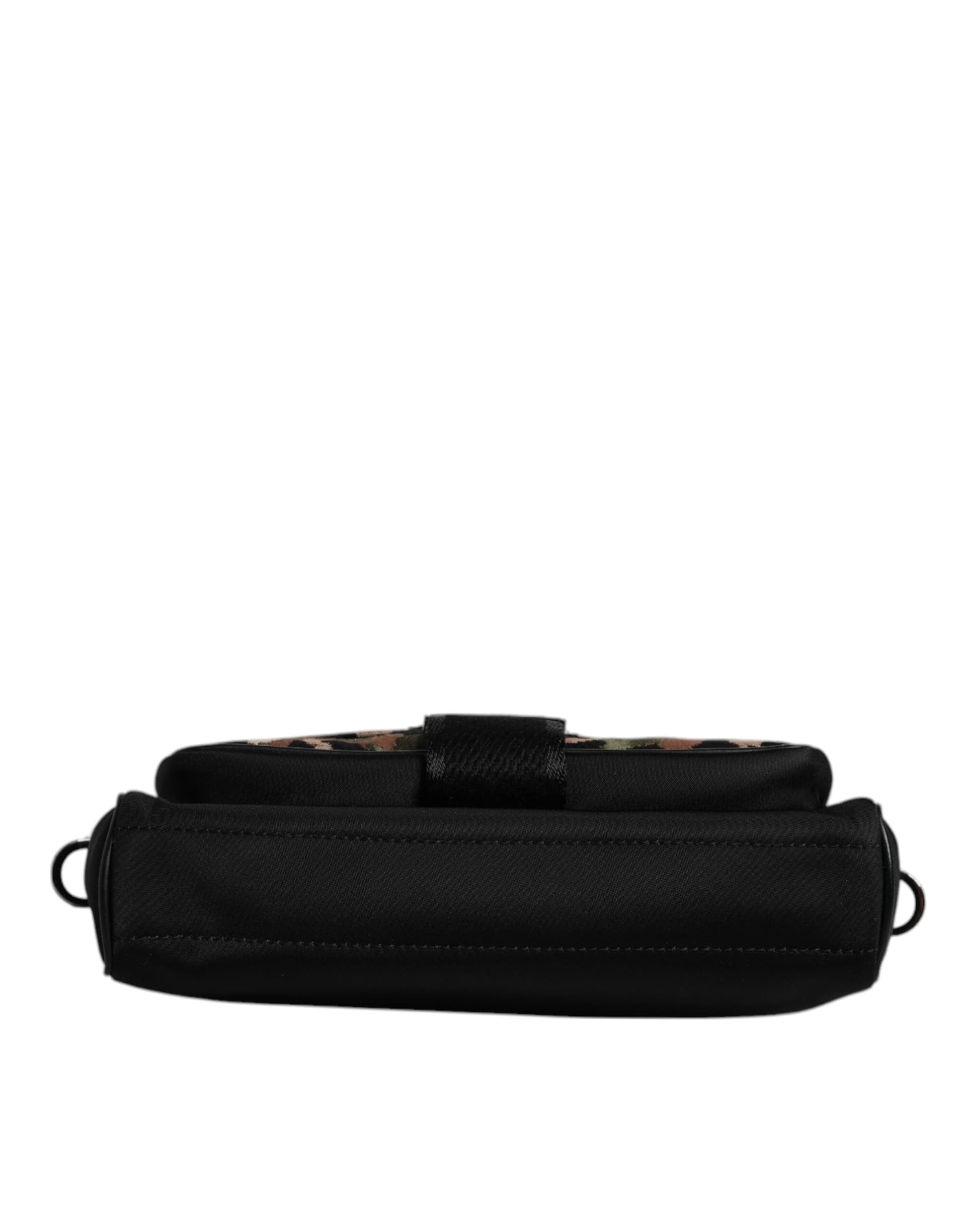 Multicolor Leopard Jacquard Crossbody Bag - 6