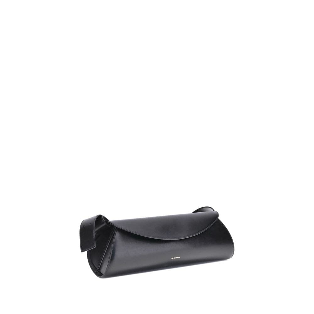 Black Calf Leather Bos Taurus Shoulder Bag - 2