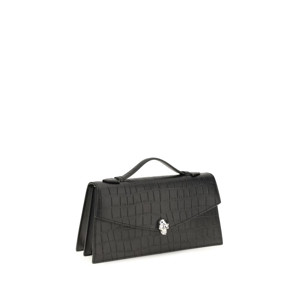 Black Calf Leather Bos Taurus Handbag - 2