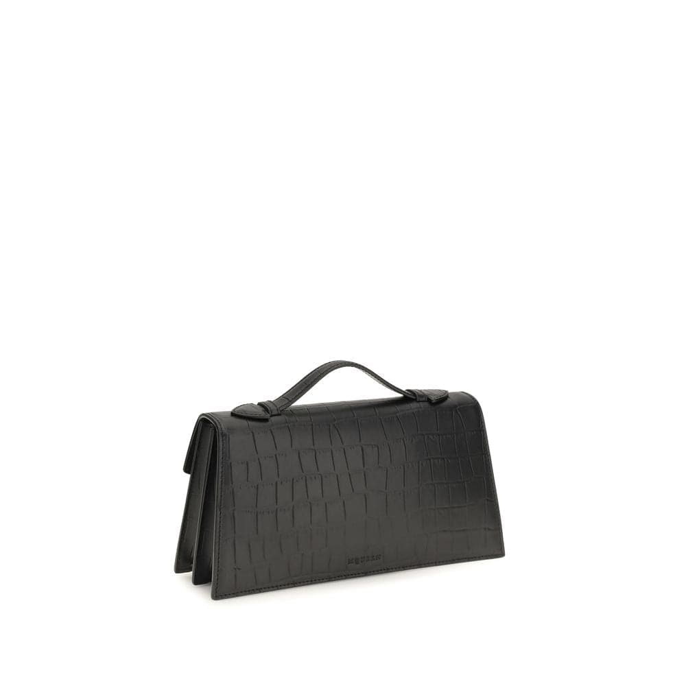 Black Calf Leather Bos Taurus Handbag - 3