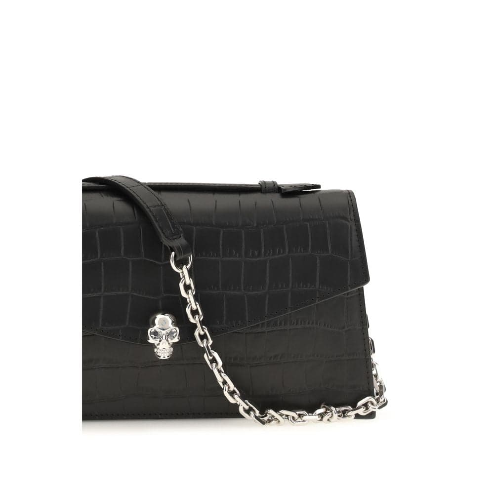 Black Calf Leather Bos Taurus Handbag - 4