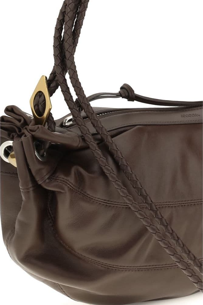 Brown Lamb Ovis Aries Aries Shoulder Bag - 4