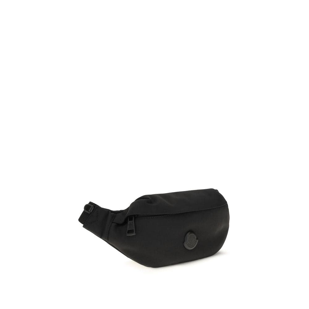 Black Nylon Shoulder Bag - 2