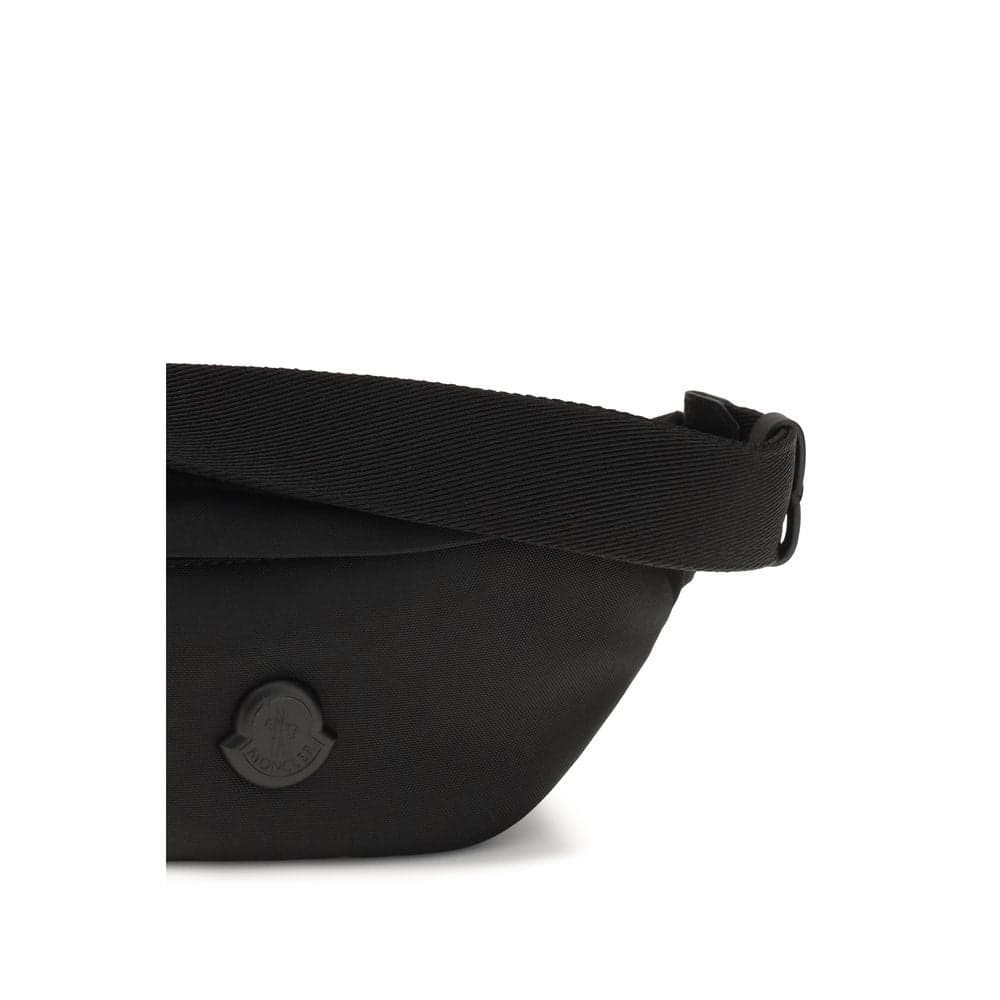 Black Nylon Shoulder Bag - 4