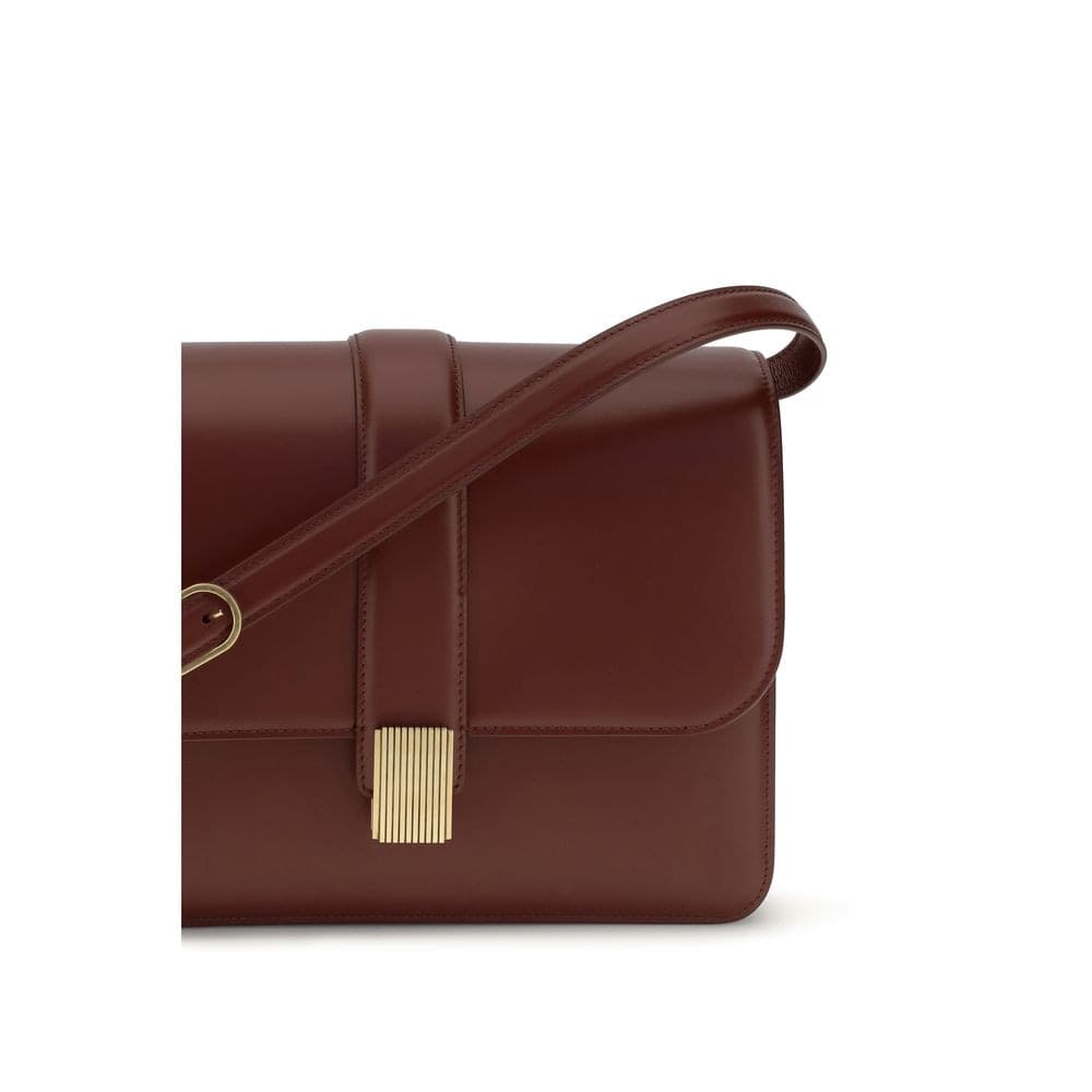 Bordeaux Calf Leather Bos Taurus Shoulder Bag - 4