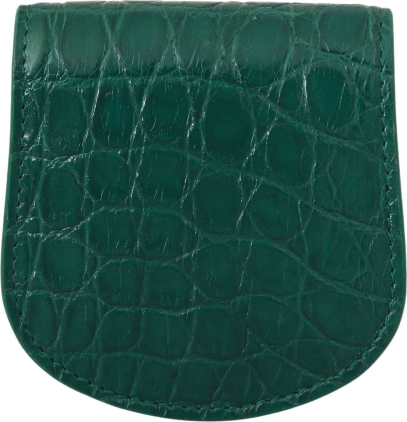 Green Exotic Skins Condom Case Holder Wallet - 2