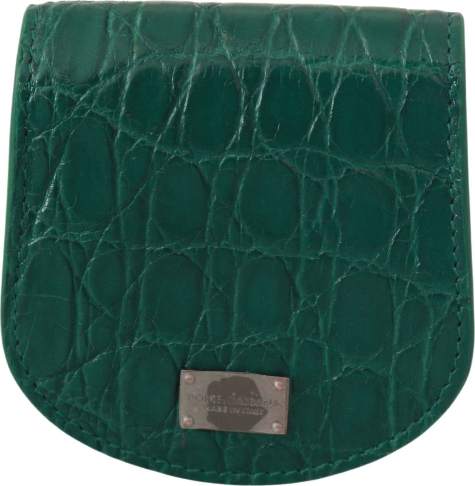Green Exotic Skins Condom Case Holder Wallet - 5