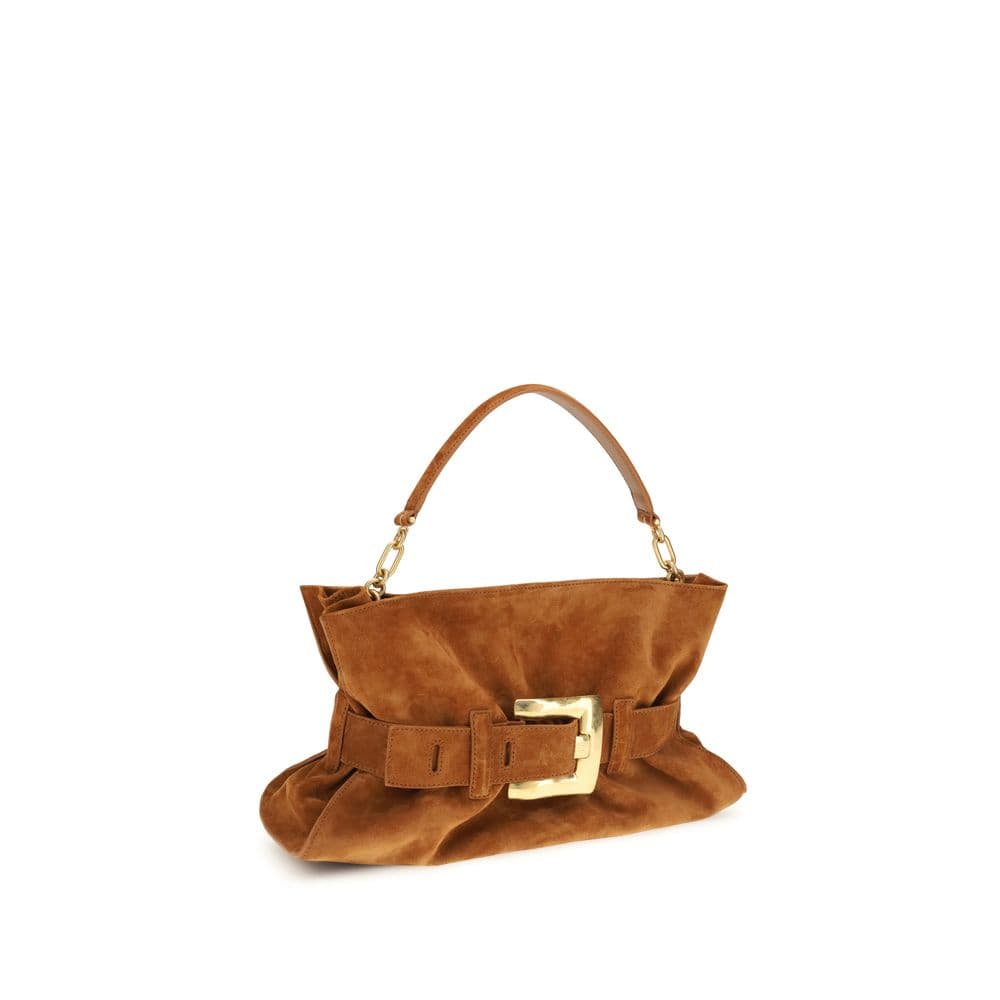 Brown Calf Leather Bos Taurus Handbag - 2