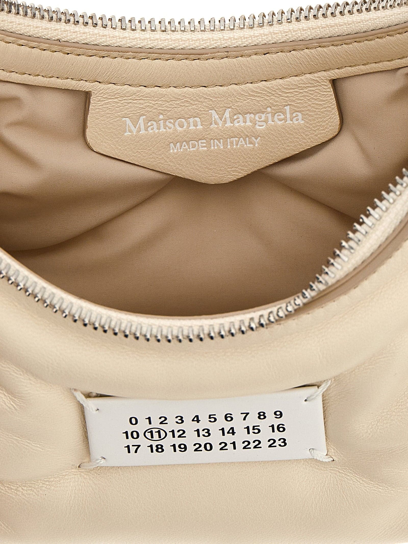 White Lamb Leather Shoulder Bag - 4