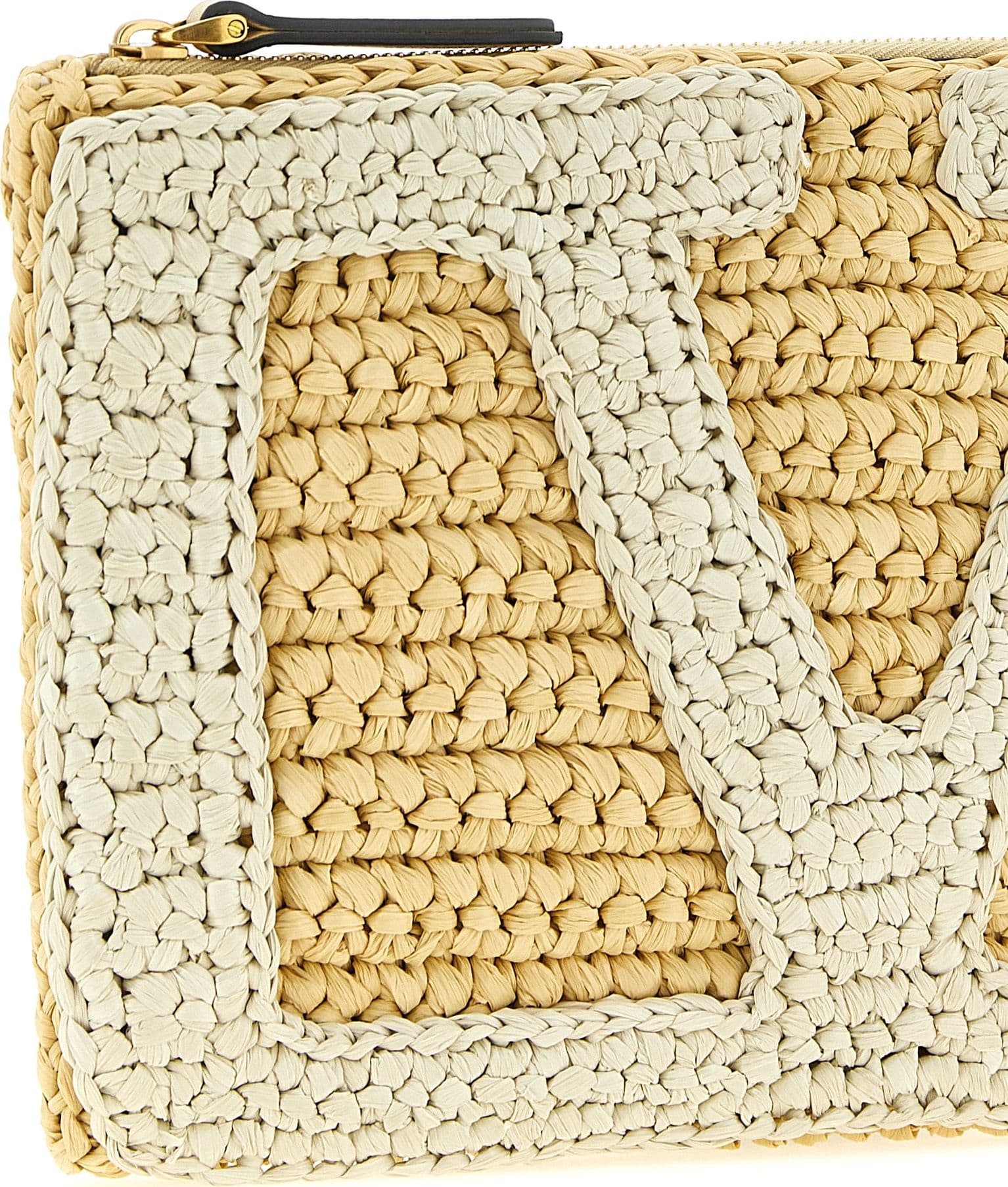 White Viscose Clutch Bag - 3