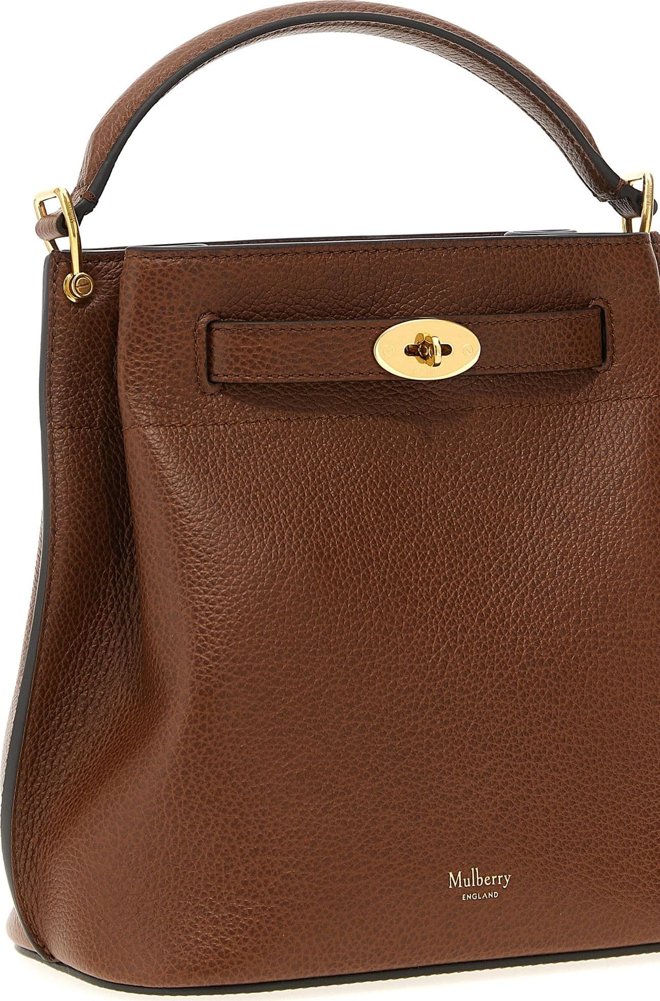 Brown Calfskin Crossbody Bag - 3