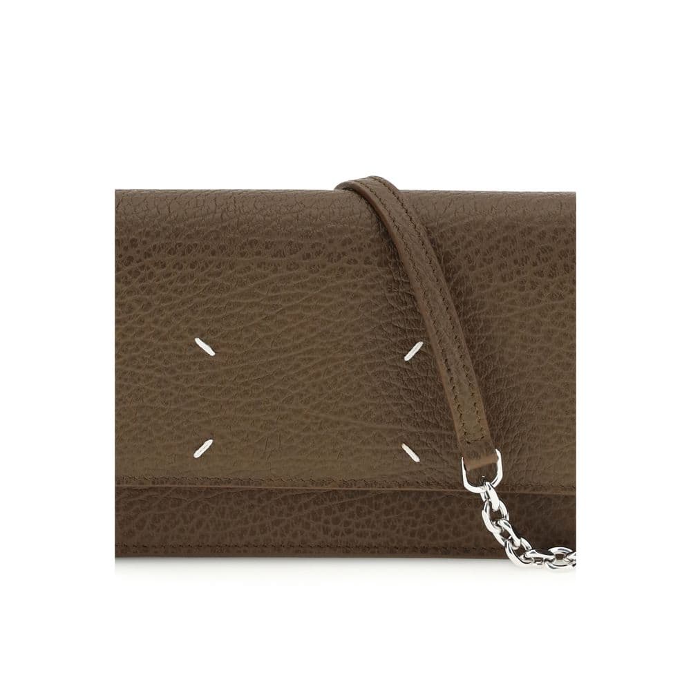 Brown Calf Leather Bos Taurus Wallet - 4