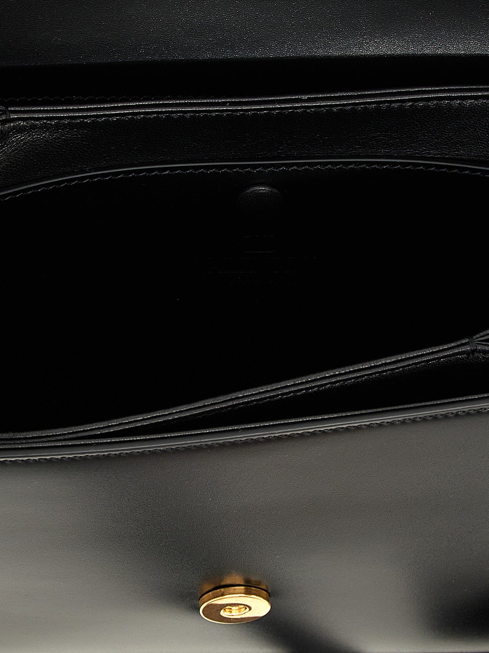 Black Calfskin Shoulder Bag - 4