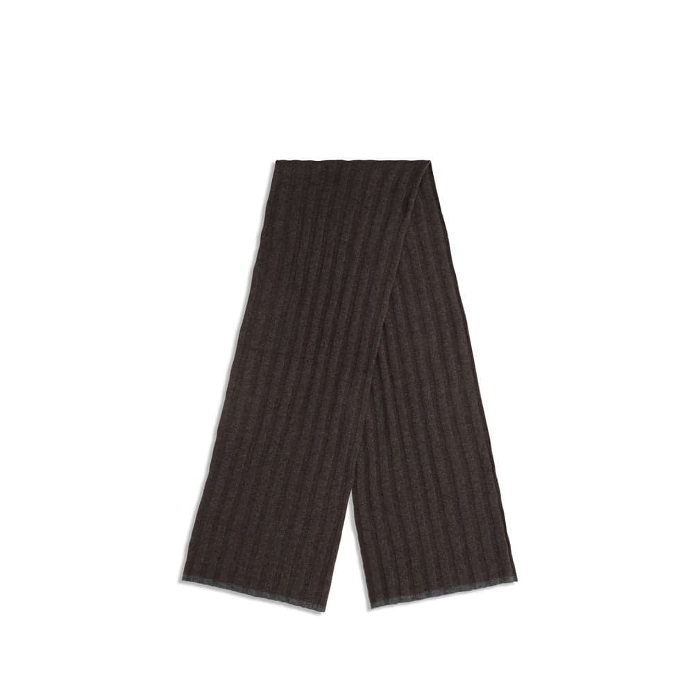 Brown Cashmere Scarf - 2