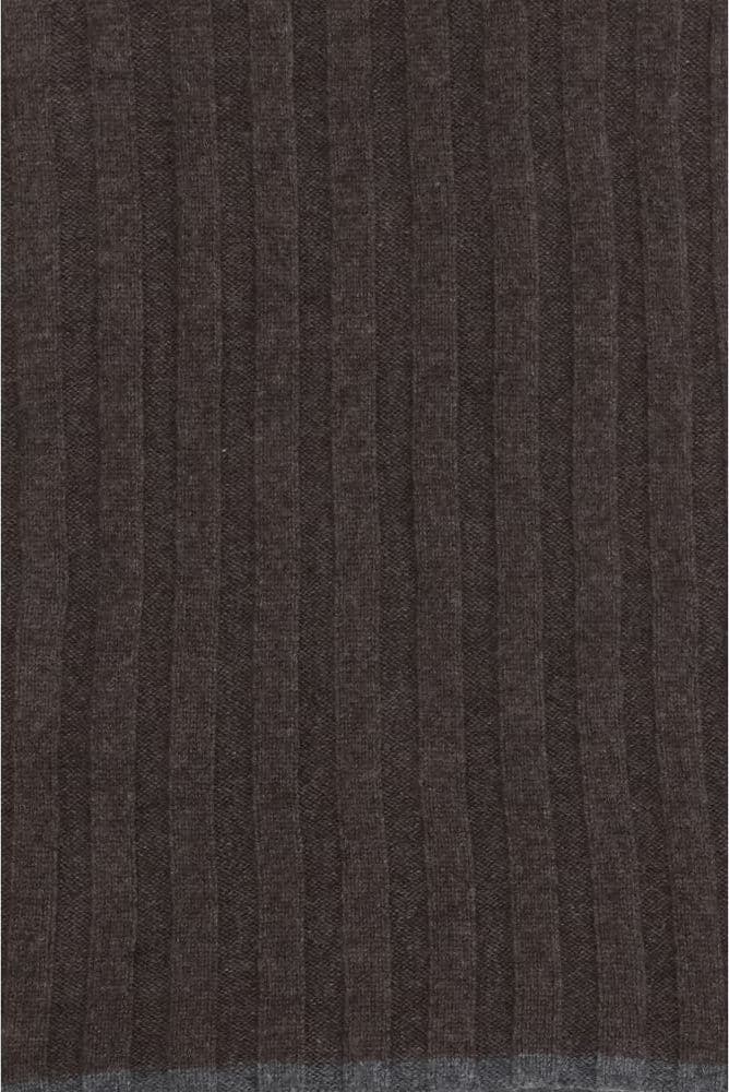 Brown Cashmere Scarf - 3