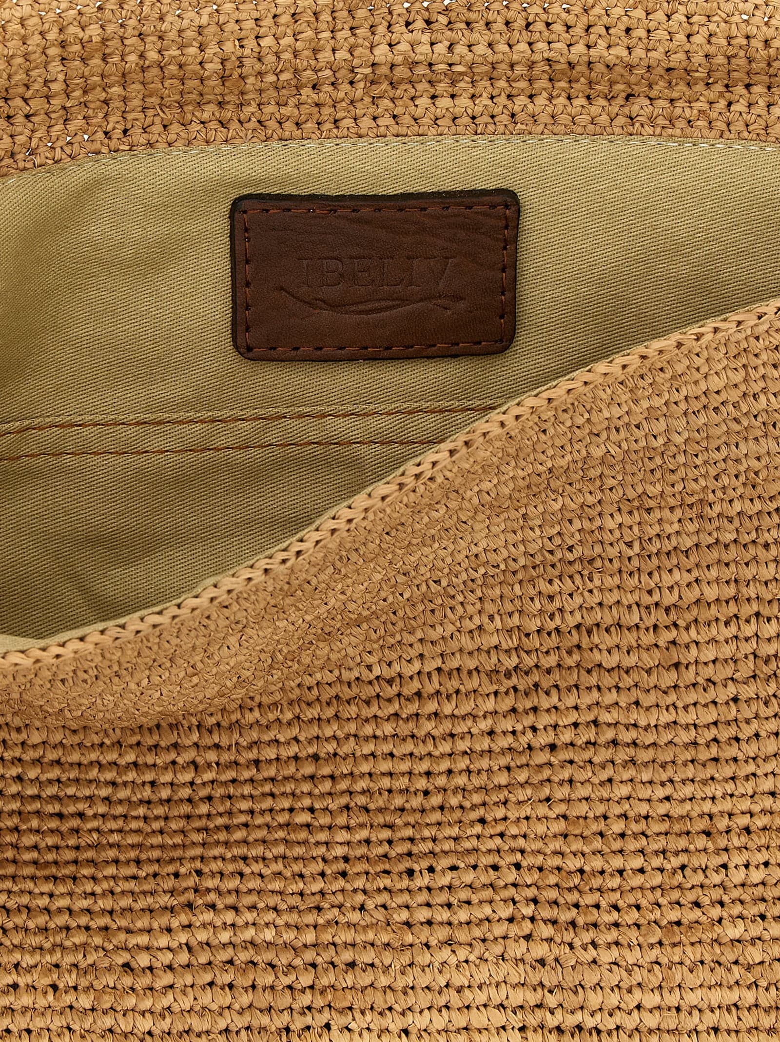 Beige Raffia Handbag - 4